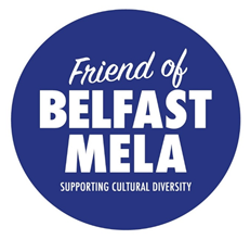 Friend of Belfast Mela logo